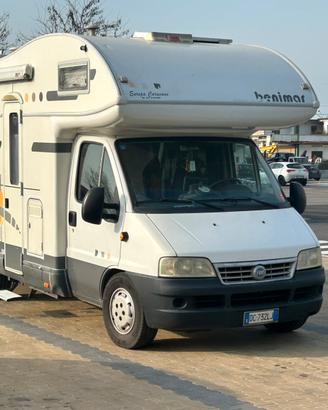 Camper mansardato su Fiat Ducato 2.8 JTD