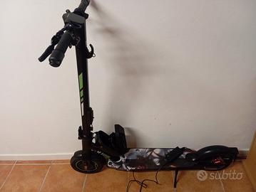 Monopattino Argento AG25 Nero/verde