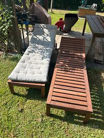 Due lettini Ikea