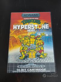 videogame Ninja Turtles Hyperstone Sega Mega Drive