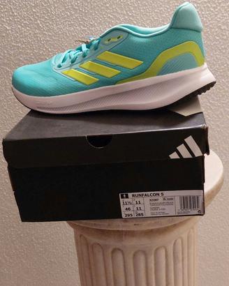Adidas Runfalcon 5 azzurro chiaro giallo
