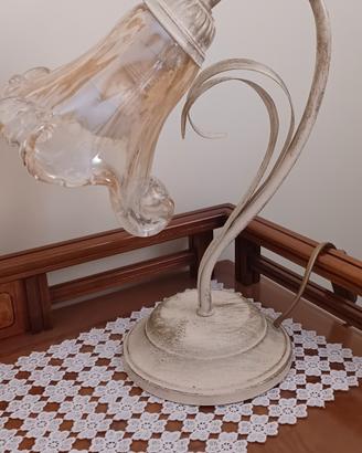 Lampada da tavolo stile shabby chic