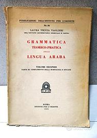 GRAMMATICA TEORICO-PRATICA DELLA LINGUA ARABA