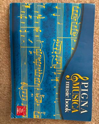 Quaderno pentagrammato Pigna