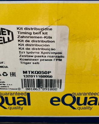 Kit distribuzione (cinghia e pompa dell'acqua)