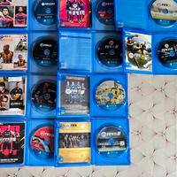 Collezione fifa ps4,da fifa 14(1º fifa ps4) a 23