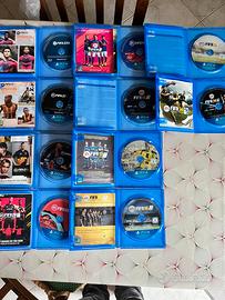 Collezione fifa ps4,da fifa 14(1º fifa ps4) a 23
