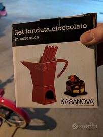 Set fonduta cioccolato