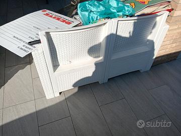 salottino da giardino 