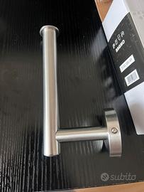 Porta rotolo per bagno in acciaio inox