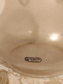 Vaso Murano Seguso stile "Scavo"