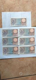 500 lire carta Mercurio FDS