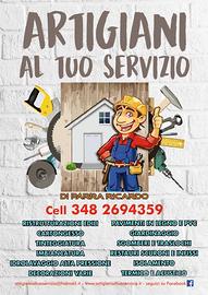 Impresa Edile, Imbianchino, traslochi, giardiniere