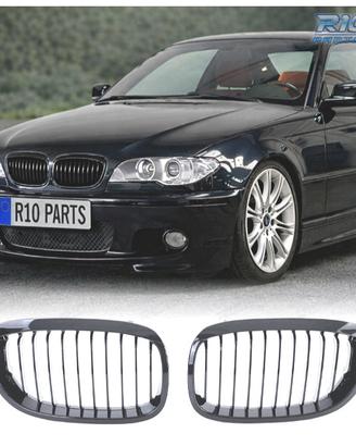 GRIGLIE BMW SERIE 3 E46 COUPE CABRIO 03-06 NERO LU