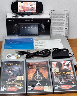 PSP portatile 2004 piano black