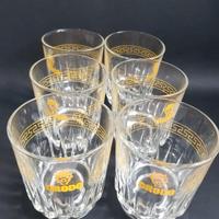 Set 6 bicchieri vintage CRODO - Anni '70 Crodino