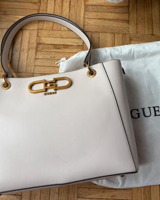 Borsa GUESS Fleet Noel Tote beige - nuova