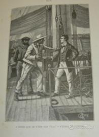 Le Capitaine Trafalgar - 1886 - prima edizione