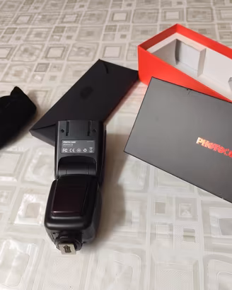 Photoolex FK310 LCD Flash per Canon Nikon Sony ...