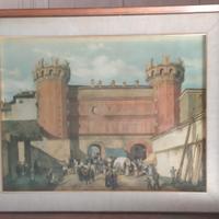 quadro ad olio di Carlo Piacenza del 1856