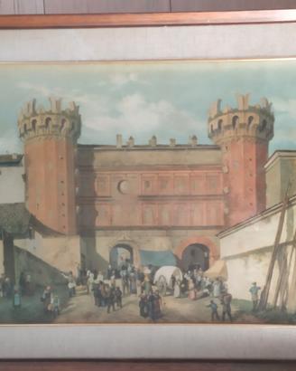 Dipinto ad olio di Carlo Piacenza del 1856