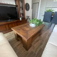 Tavolino arte povera, legno massello