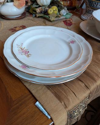 Servizio Piatti Porcellana Vintage per 8 persone