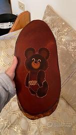 Quadro parete originale URSS 1980 Mascotte Misha