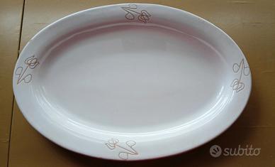Vassoio ovale ceramica Cerasarda 
