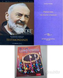 Lotto libri: Padre Pio Vol.3 + Preghiere +30 torte