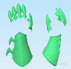 HANDS OF REDHOOD TALON GOTHAM KNIGHTS cosplay