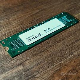 M2 Crucial e100 1Tb -- 0 ore lavoro
