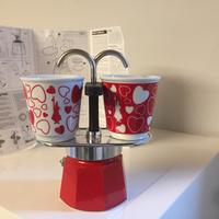 Set caffettiera BIALETTI con 2 tazzine