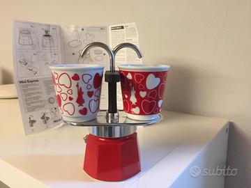 Set caffettiera BIALETTI con 2 tazzine