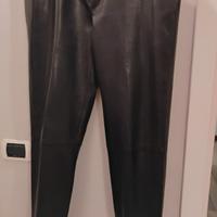 GUCCI Pantalone uomo pelle taglia 56IT