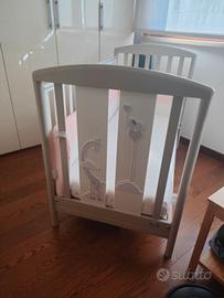 lettino Pali con materasso