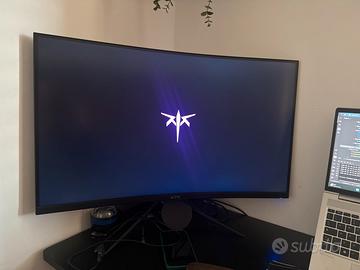 MONITOR GAMING CURVO 180 HZ 32 pollici KTC