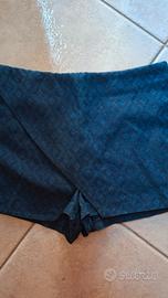 Pantaloncini piegati Zara Denim Couture 