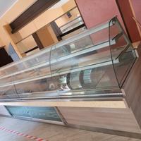 BANCONE BAR REFROGERATO CALDO FREDDO 