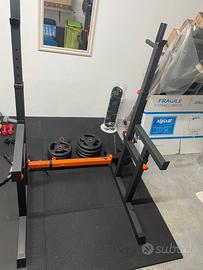 Rack palestra multifunzione