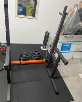 Rack palestra multifunzione