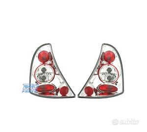 FANALI RENAULT CLIO 2 98-01 FONDO CROMATO