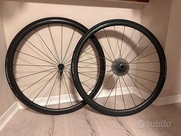 Ruote bici carbonio per tubolare