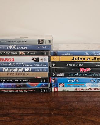 Lotto DVD come in foto, lista nella descrizione 