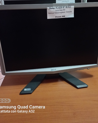 Monitor per PC o per videosorveglianza