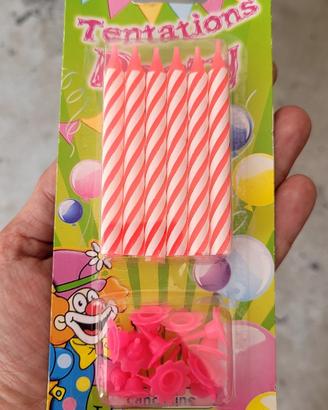 candeline rosa