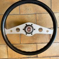 Volante Fiat epoca sport legno nero