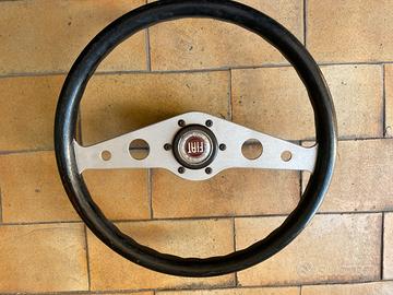 Volante Fiat epoca sport legno nero