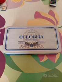 scatola latta vintage Cologna