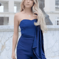 Jumpsuit (tuta) divisibile + Stola mod. ELEONORA